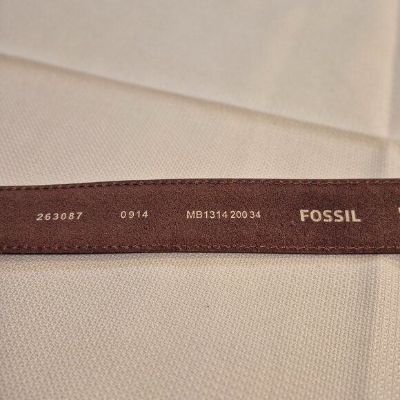Fossil leather belt - Picture 6 of 9